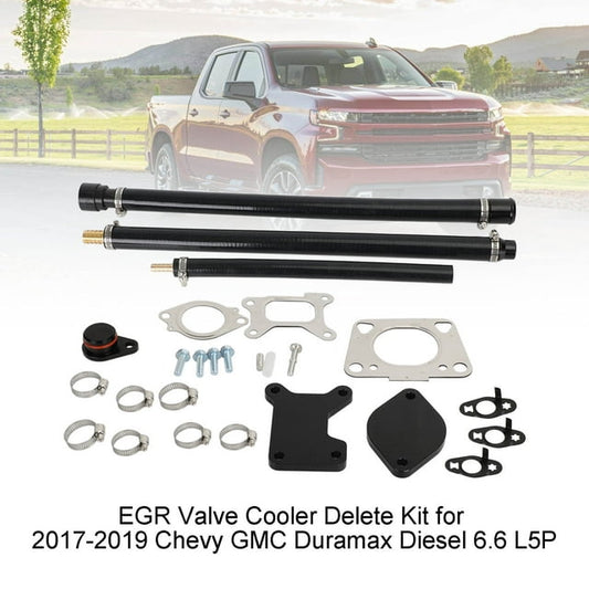 EGR Valve Cooler Kit For Chevy GMC Duramax Diesel 6.6 L5P 2017-2023