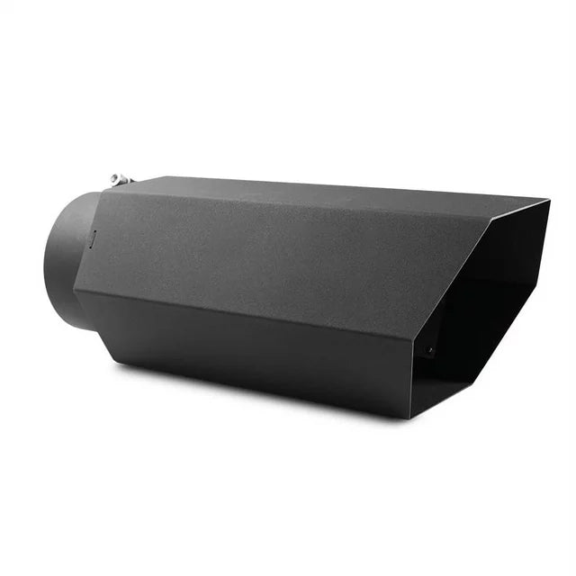 Universal Hex Tip 5in Inlet 16in Length w/ Logo - Black Coated